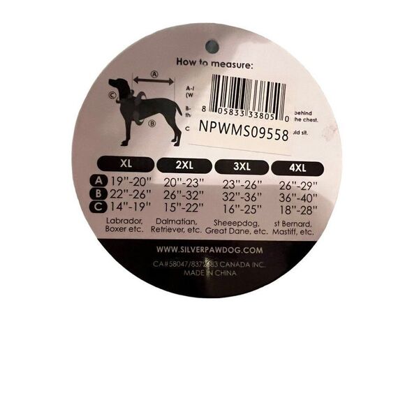 North Paw Large Dog Pet Pajamas‎ NWT - Picture 3 of 5